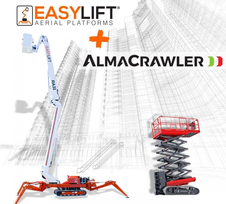 意大利兩大高空作業平臺企業強強聯合：EASY LIFT加入ALMAC集團